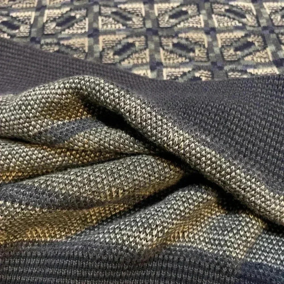 Vintage Tricots St. Raphael Abstract Print XL Geometric Pullover Sweater USA 90s - Picture 4 of 7